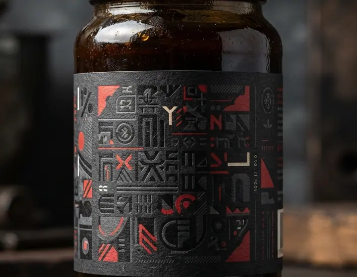 Food and beverage labels label range